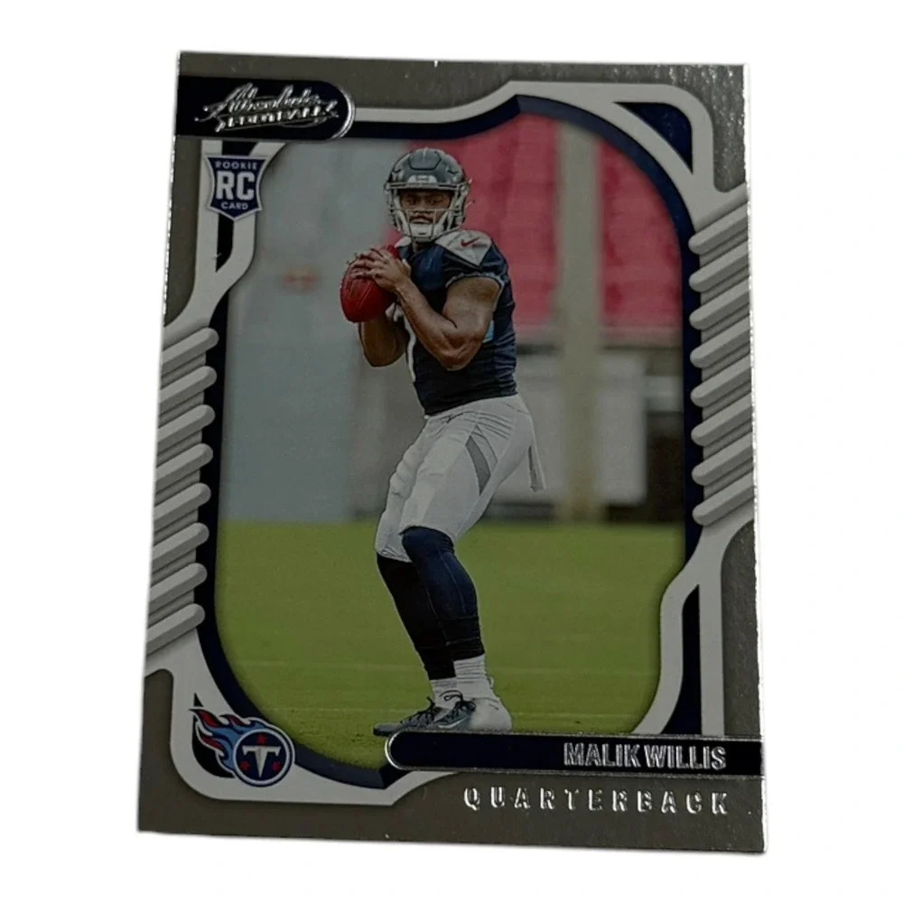2022 Panini Absolute Football Malik Willis Rookie Card #103 Tennessee Titans QB